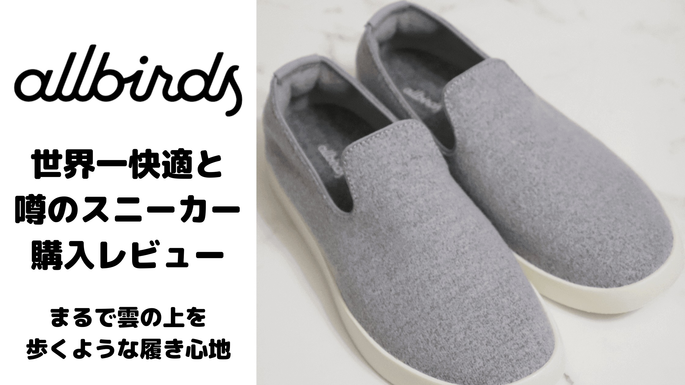 allbirds(オールバーズ)｜日本初上陸の世界一快適なスニーカー 購入レビュー！洗濯もできる！