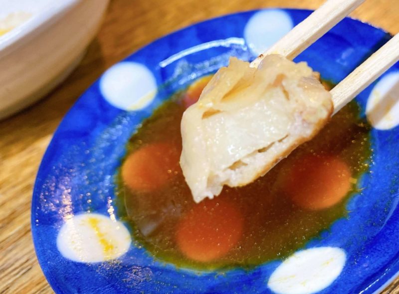 餃子荘ムロ｜餃子（ふつう・にんにく・チーズ・カレー）