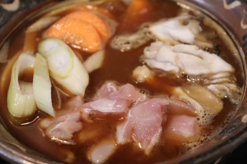 山本屋本店・自宅用味噌煮込みうどん作り方