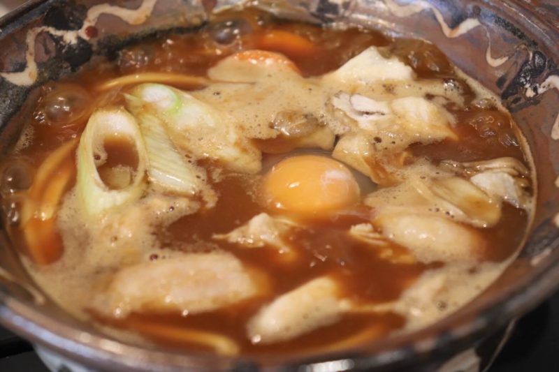 山本屋本店・自宅用味噌煮込みうどん作り方