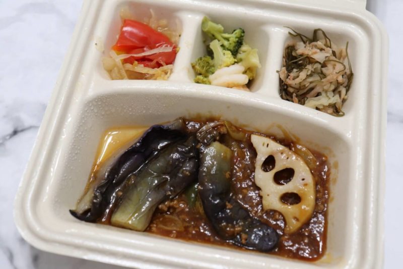 低糖質宅配弁当 nosh（ナッシュ）｜おすすめメニュー『ごろっと野菜の麻婆茄子』（感想・レビューあり）【竹脇まりなさんもオススメ】