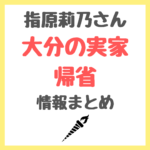 指原莉乃さん 大分の実家に帰省した動画 愛用アイテムや食べ物の情報 まとめ