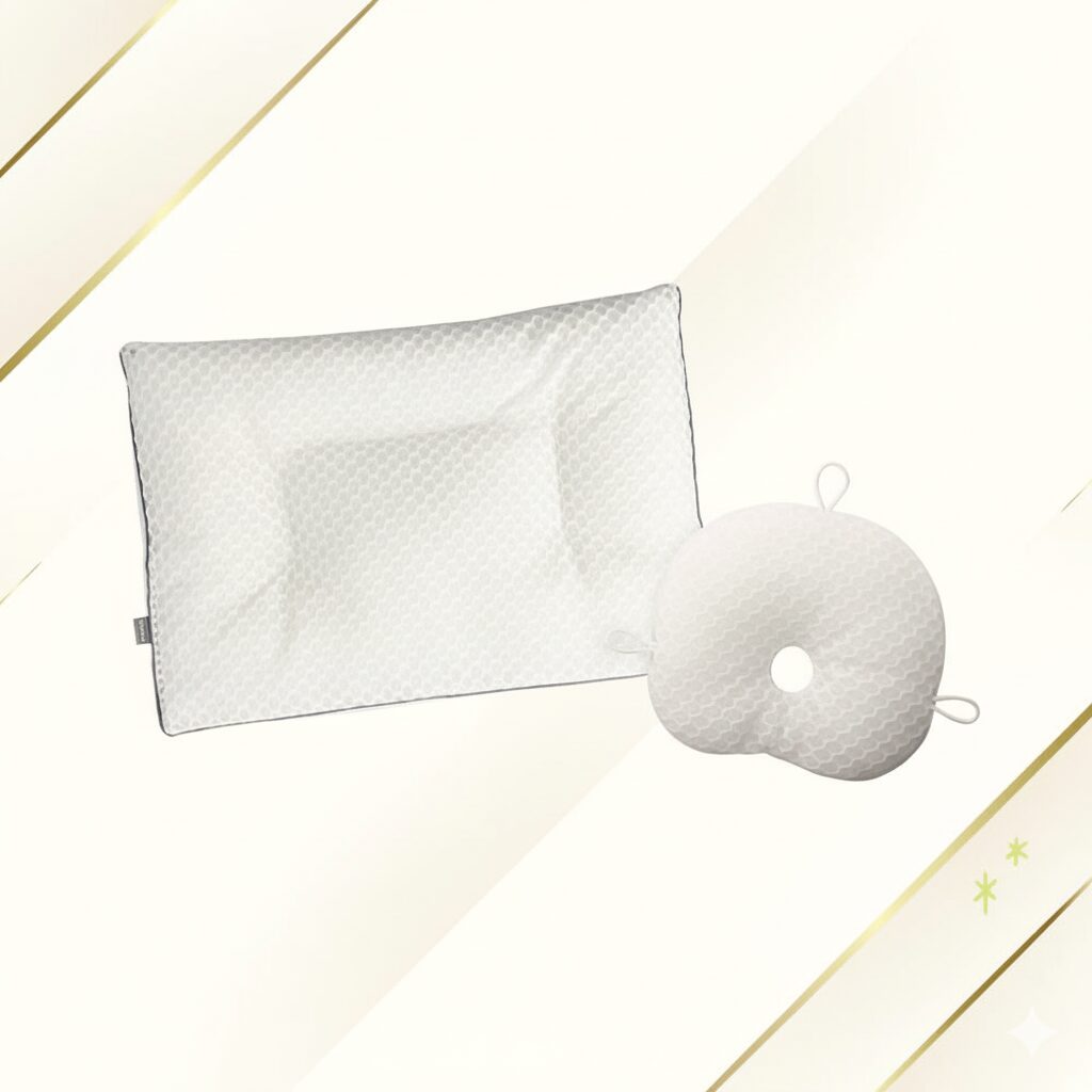 呼吸する赤ちゃんの枕+呼吸するわたしの枕セット