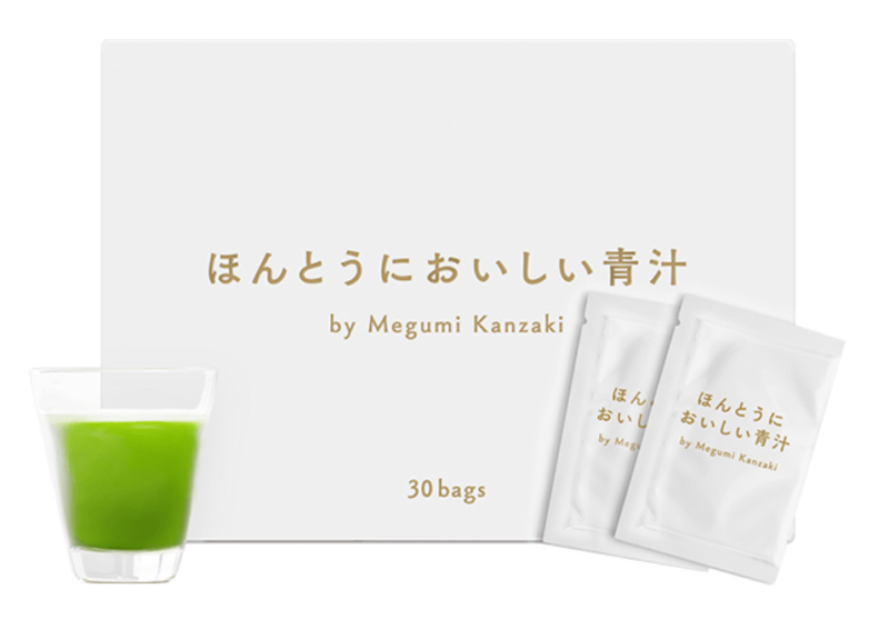 美容家・神崎恵さんの「ほんとうにおいしい青汁」特徴・レビュー・感想・口コミなど〜腸活におすすめ〜