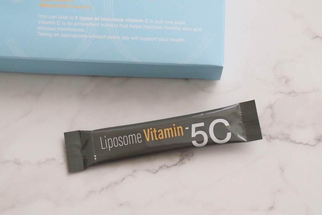 【初回半額（50%OFF）】「 Liposome Vitamin 5C （リポソームビタミン 5C）」使用レビュー｜飲みやすいリポソームビタミンCの口コミ・効果・評判・感想・特徴など