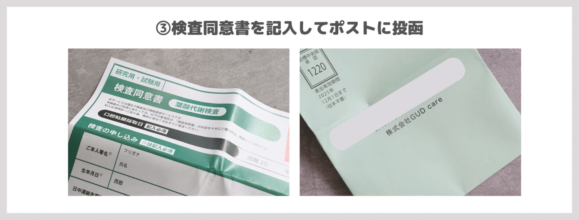 【GUD care】葉酸代謝検査をやってみたレビュー！遺伝子タイプからわかること・費用・検査の内容などまとめ【PR】