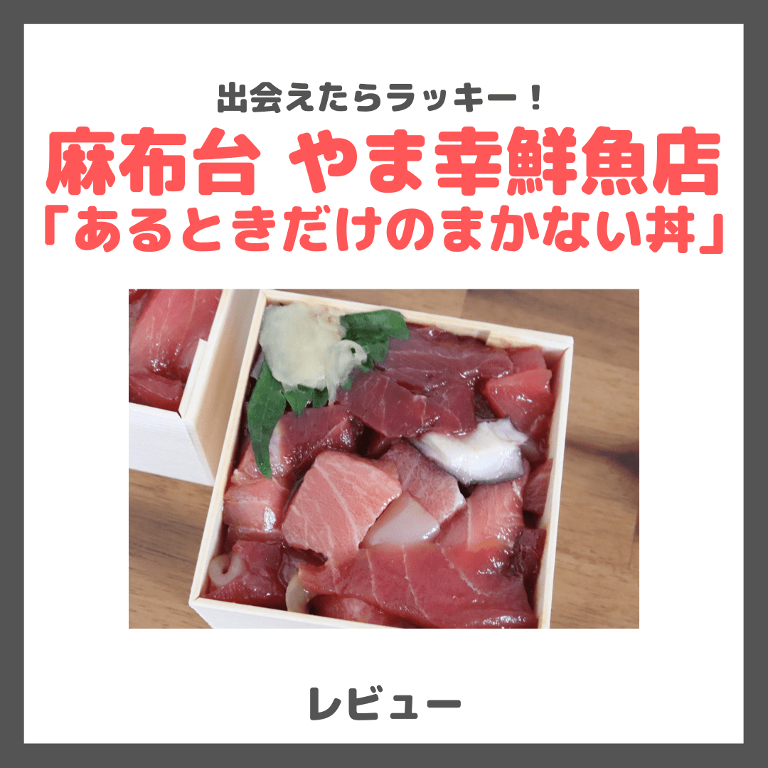 麻布台 やま幸鮮魚店「あるときだけのまかない丼（麻布台ヒルズ）」のレビュー｜お得な海鮮丼はいつ買える？価格や中身など