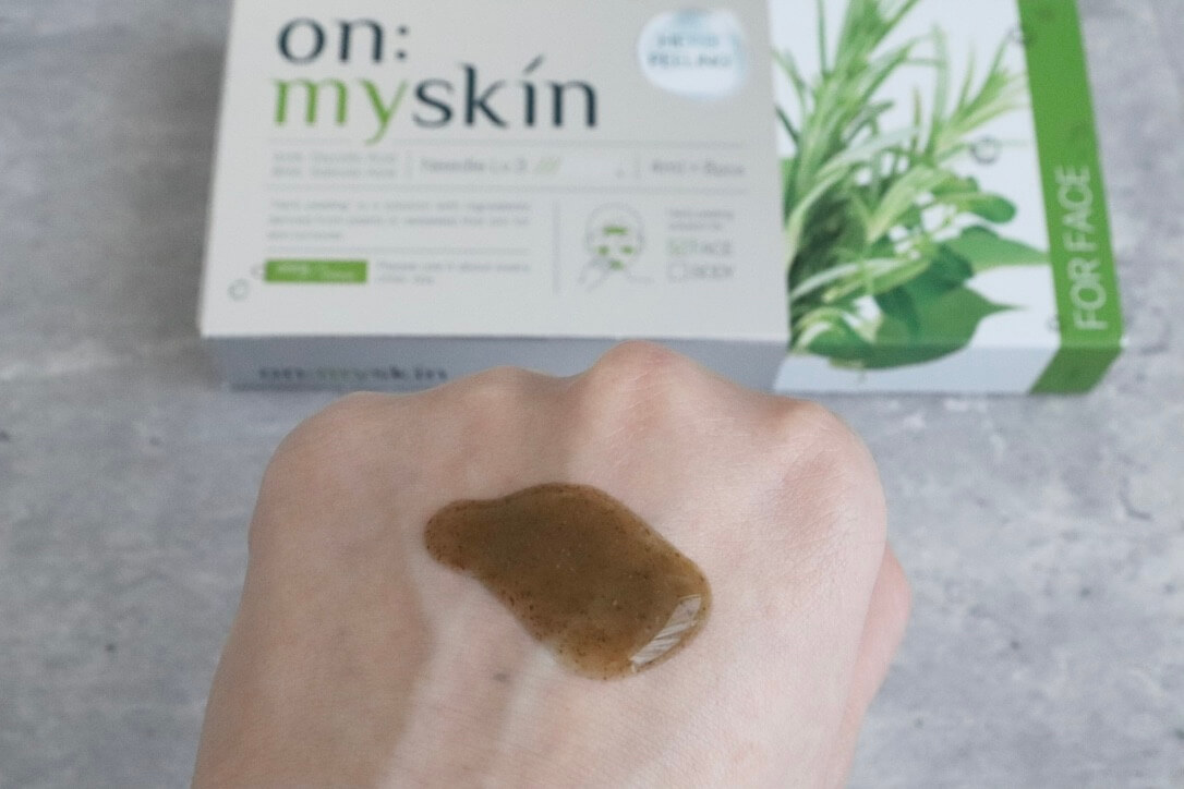 【初回定期割引】「on:myskin（face用）」ハーブピーリングの使用レビュー｜口コミ・効果・評判・感想・特徴など