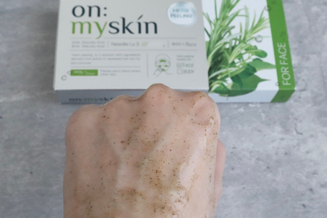 【初回定期割引】「on:myskin（face用）」ハーブピーリングの使用レビュー｜口コミ・効果・評判・感想・特徴など