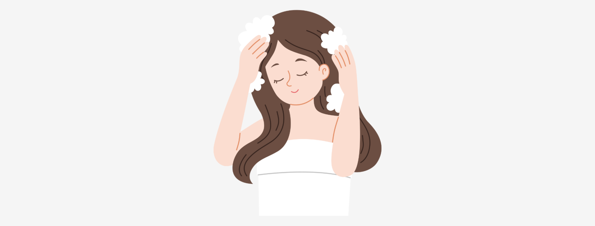 MEDULLA スカルプエアショットを使う前の準備|頭皮を清潔にしておく