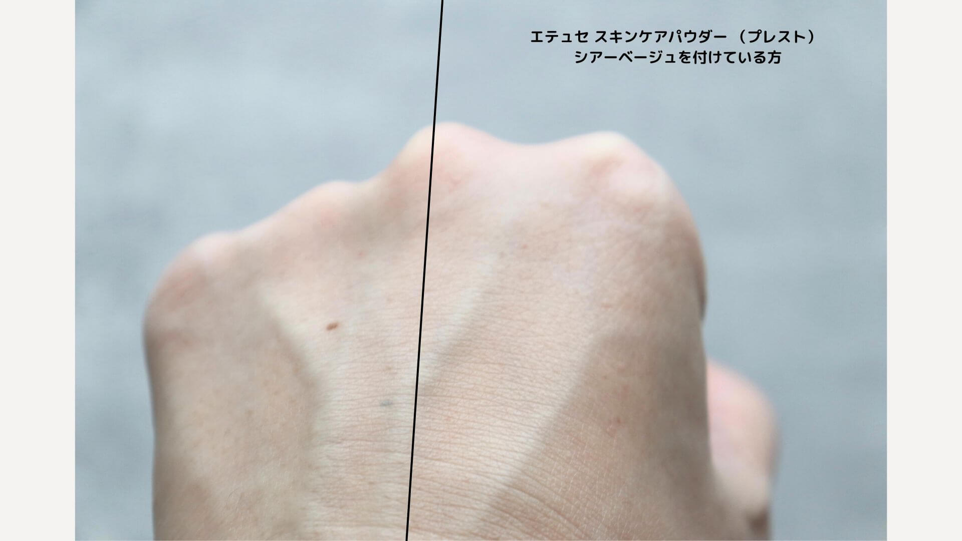 小田切ヒロさんおすすめ！エテュセ スキンケアパウダー （プレスト） シアーベージュ 使用レビュー！色付きパウダーの口コミ・効果・評判・感想・特徴など