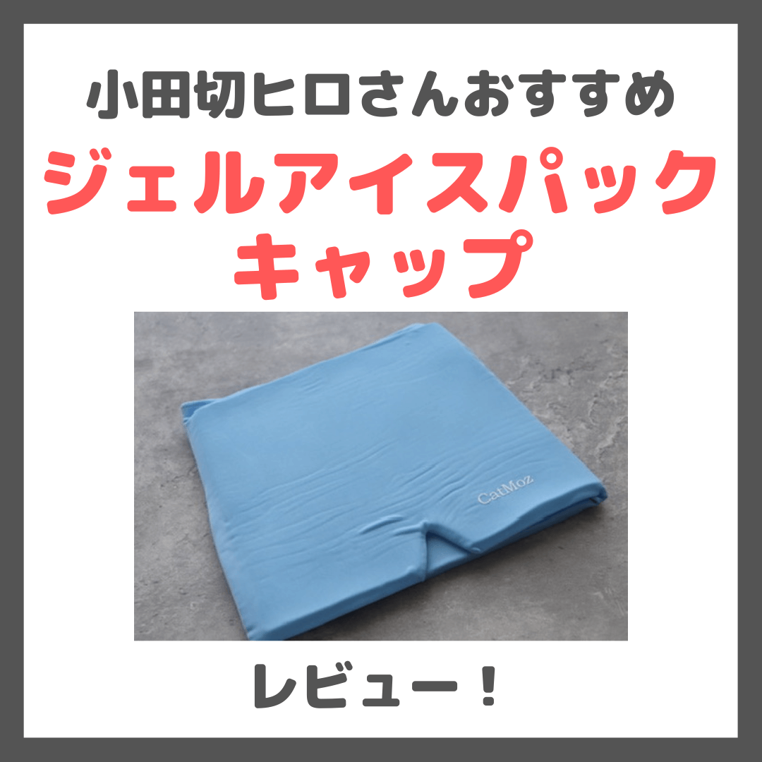 小田切ヒロさんおすすめ!ジェルアイスパックキャップを使ってみたレビュー&口コミ|効果・評判・感想・特徴など