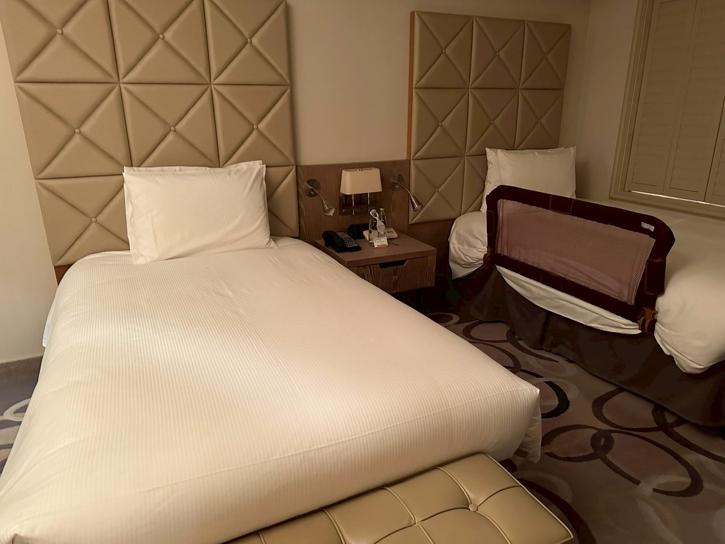 ヒルトン東京お台場 スーペリアデラックス ツインルーム 宿泊レビュー|部屋の詳細