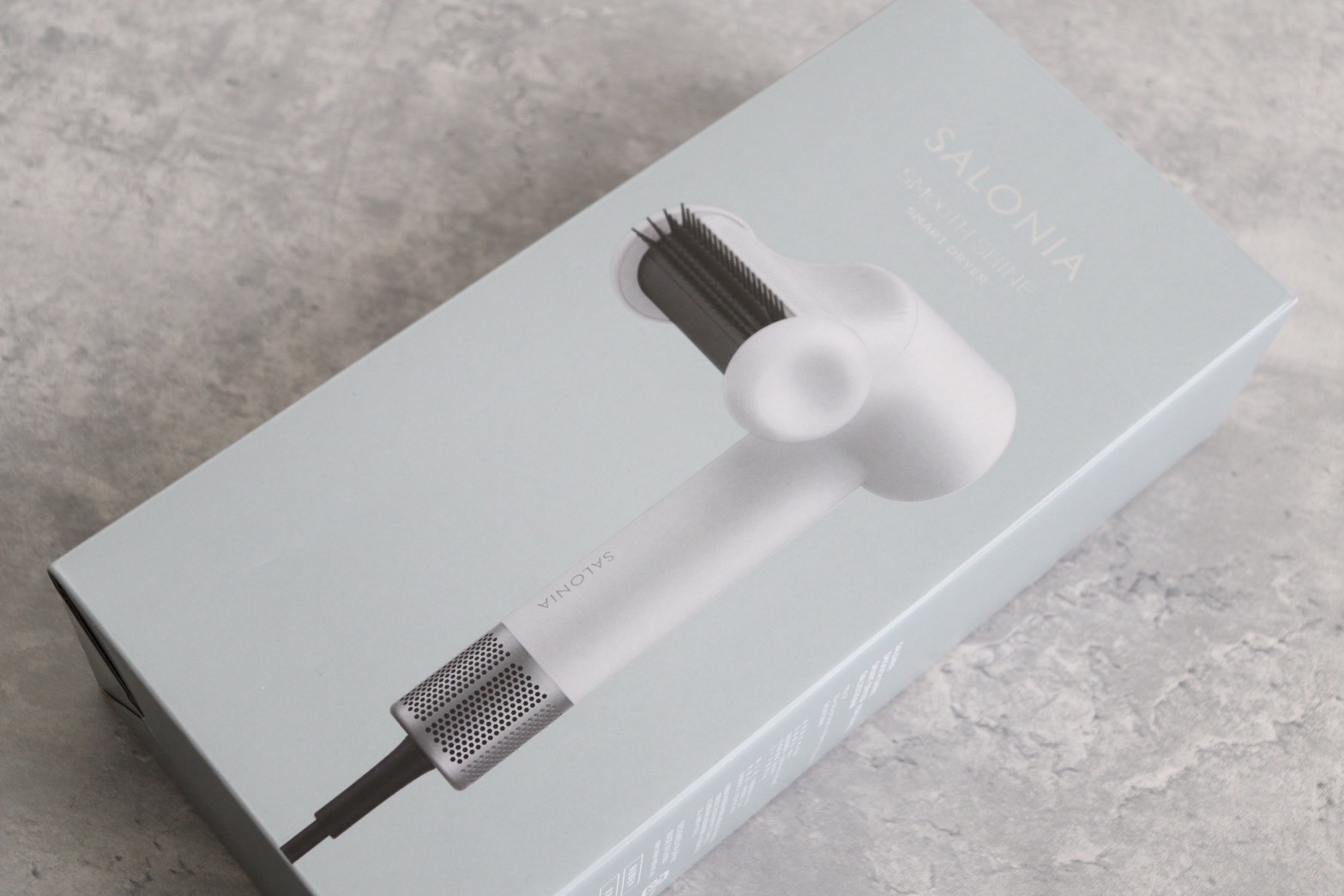 SALONIA スムースシャインスマートドライヤー 使用レビュー！口コミ 