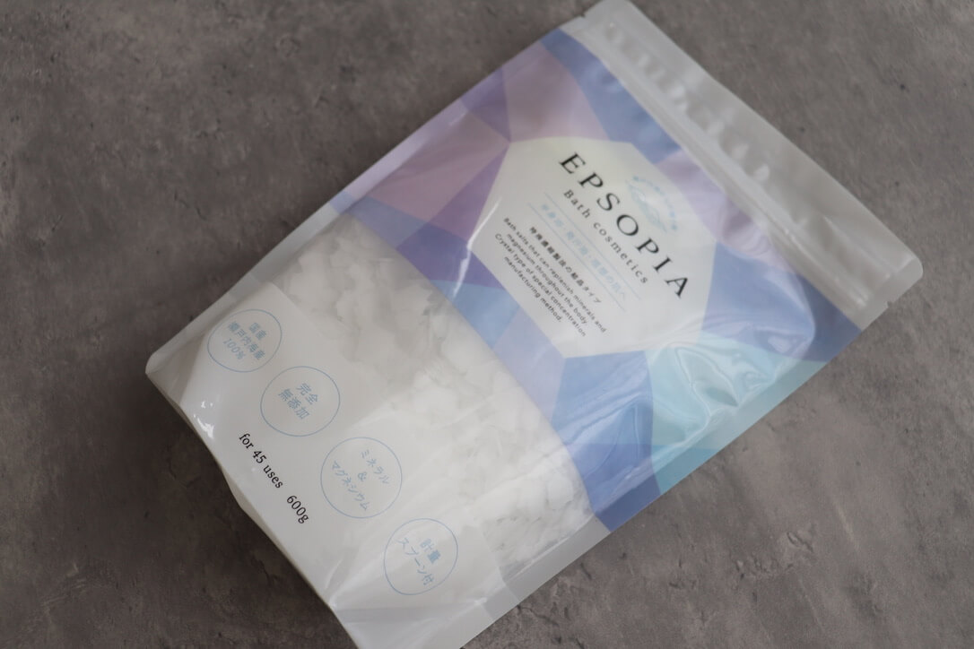 EPSOPIA(エプソピア) を使ってみたレビュー&口コミ!高濃度マグネシウム入浴剤の効果・評判・感想・特徴など