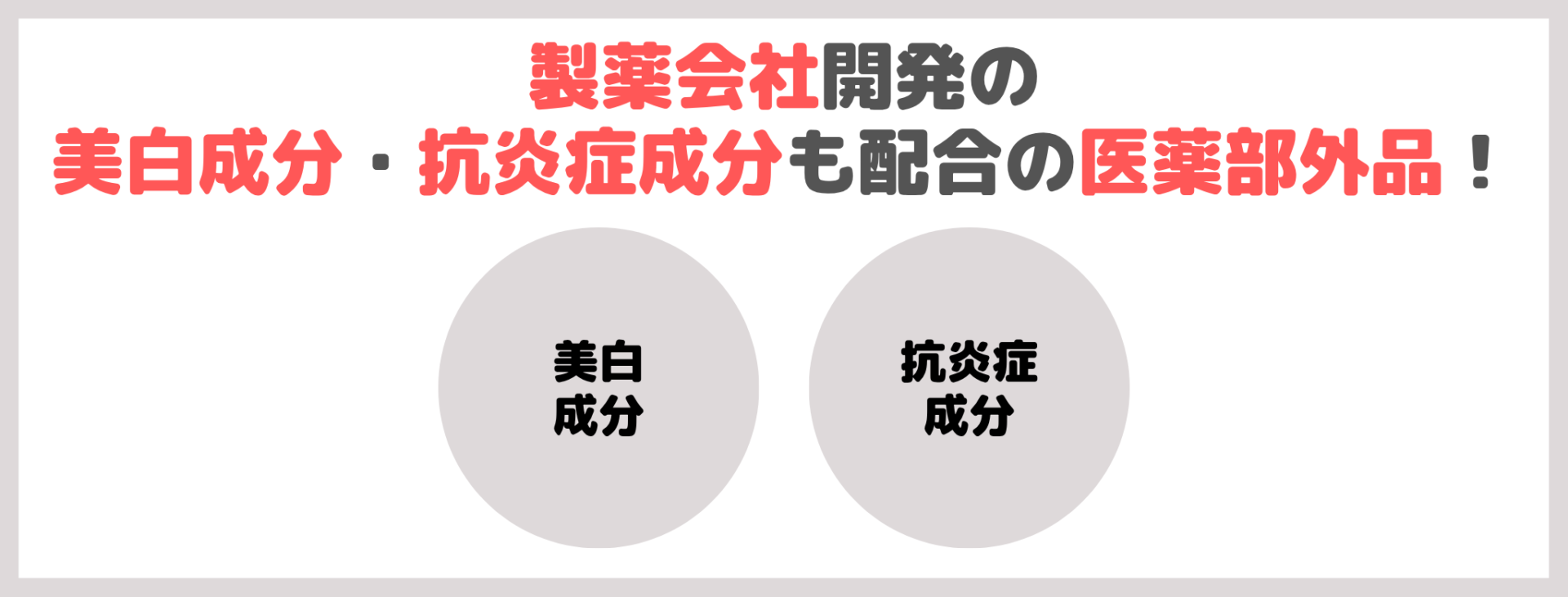 「ミコモイ エッセンス」の特徴②|製薬会社開発の美白成分・抗炎症成分も配合の医薬部外品!
