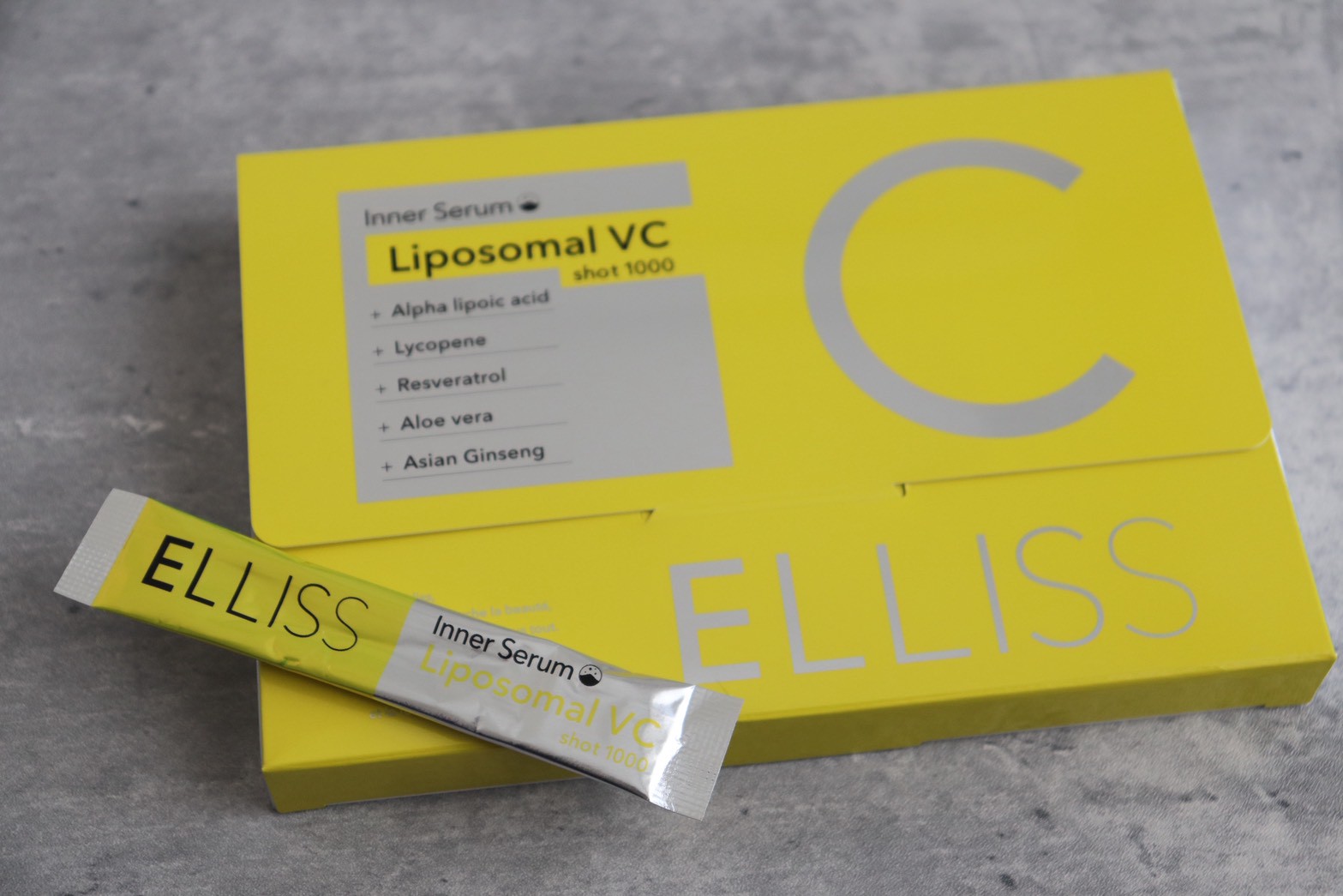 エルリス リポソーマル VCショット1000 使用レビュー|実際に使用した感想